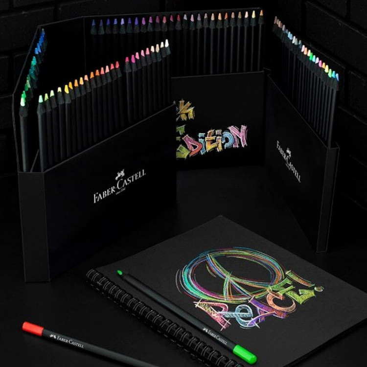 مداد رنگی 100 رنگ فابر کاستل Black Edition 116411