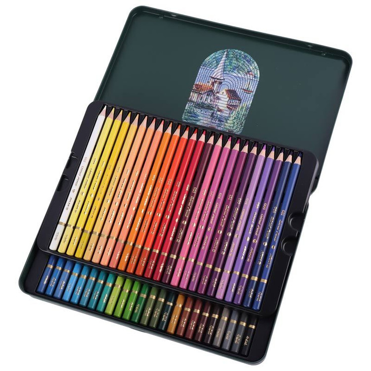 مداد رنگی 48 رنگ جعبه فلزی آرتیست آریا Artist 3904