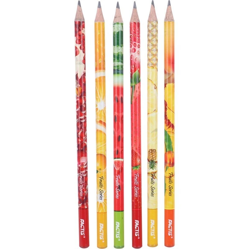 مداد مشکی فکتیس Factis Fruits Series بسته 12 عددی