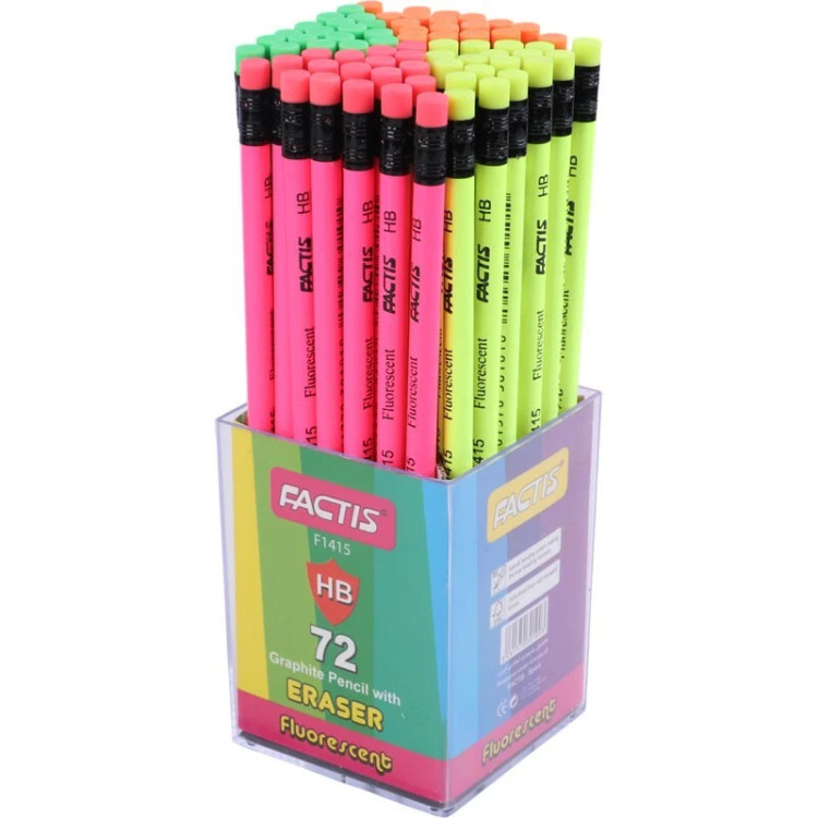 مداد مشکی فکتیس Factis F1415 بسته 12 عددی